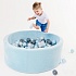 Детский сухой бассейн Romana Airpool Max голубой + 300 шаров  - миниатюра №3